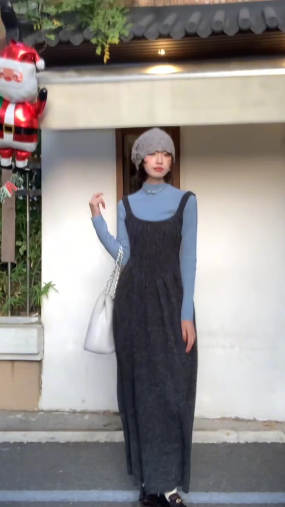 Sleeveless Knit Sweater Dress Set for Women - 2025 Autumn Party & Annual Meeting - Image 2