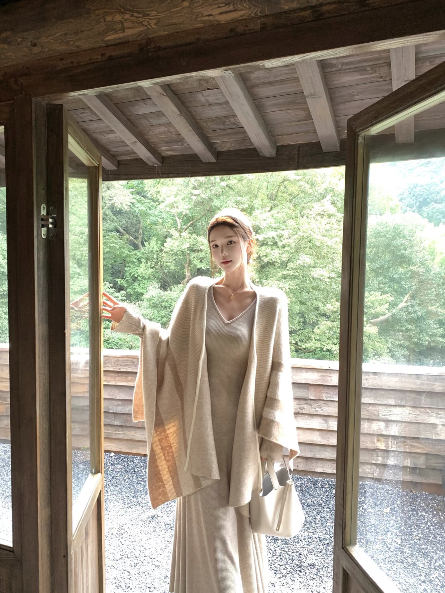 Women's Long Sleeve Knit Dress 2025 Fall Slimming Base Layer